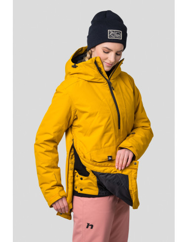 Ladies ski jacket MEGIE golden yellow
