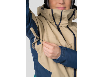 Ladies ski jacket NAOMI safari / midnight navy