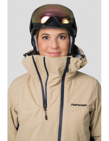 Ladies ski jacket NAOMI safari / midnight navy