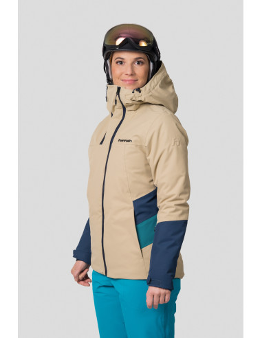 Ladies ski jacket NAOMI safari / midnight navy