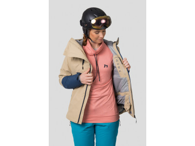 Ladies ski jacket NAOMI safari / midnight navy