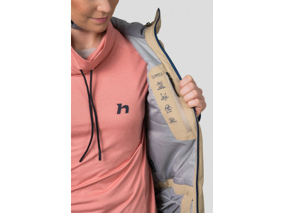 Ladies ski jacket NAOMI safari / midnight navy