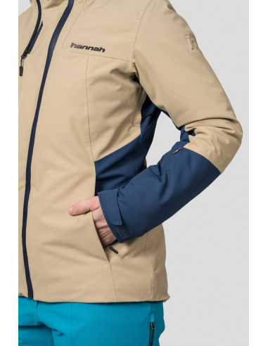 Ladies ski jacket NAOMI safari / midnight navy