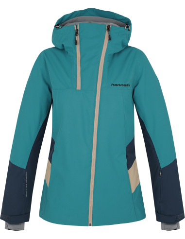 Ladies ski jacket NAOMI tile blue / midnight navy