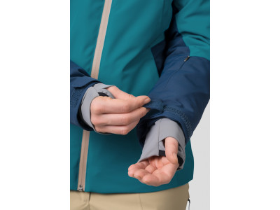 Ladies ski jacket NAOMI tile blue / midnight navy