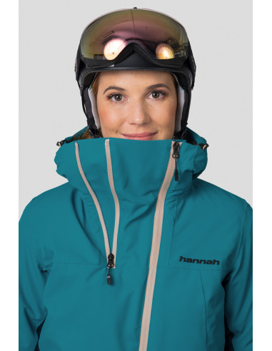 Ladies ski jacket NAOMI tile blue / midnight navy