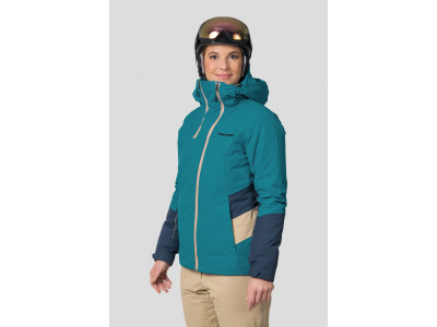 Ladies ski jacket NAOMI tile blue / midnight navy