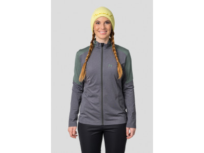 Ladies everyday sweatshirt NEMEA asphalt mel / chinois mel