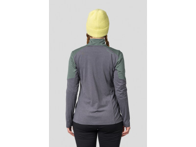 Ladies everyday sweatshirt NEMEA asphalt mel / chinois mel