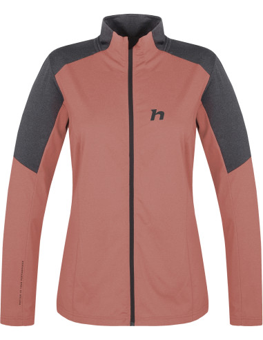 Ladies everyday sweatshirt NEMEA rosette mel / asphalt mel