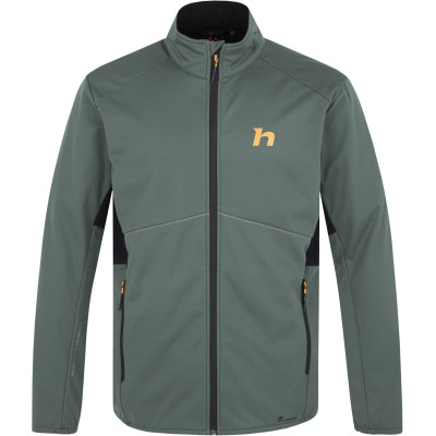 Vīriešu jaka pārgājieniem kalnos NORDIC balzāma zaļš / antracīta