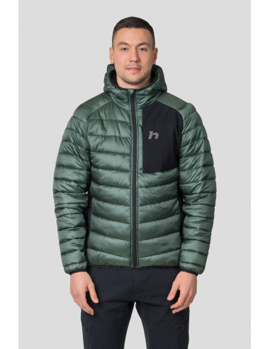 Men's everyday jacket REVEL HOODY dark forest / anthracite