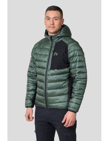 Men's everyday jacket REVEL HOODY dark forest / anthracite