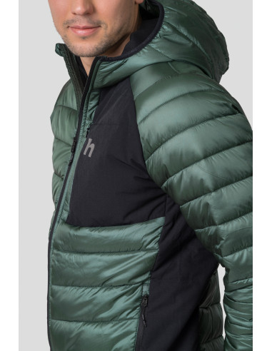 Men's everyday jacket REVEL HOODY dark forest / anthracite