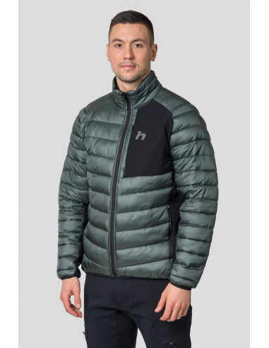 Men's everyday jacket REVEL II dark forest / anthracite