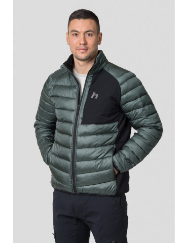 Men's everyday jacket REVEL II dark forest / anthracite