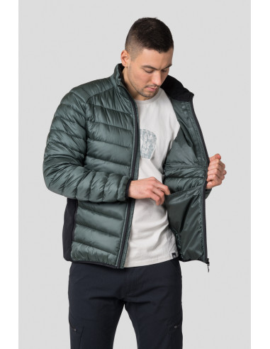 Men's everyday jacket REVEL II dark forest / anthracite