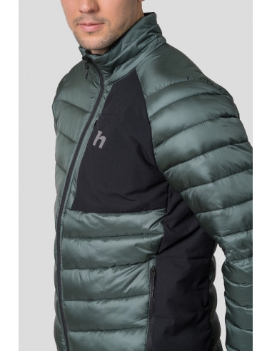 Men's everyday jacket REVEL II dark forest / anthracite