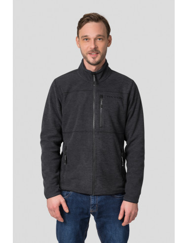 Men's everyday sweatshirt SANTON II anthracite mel
