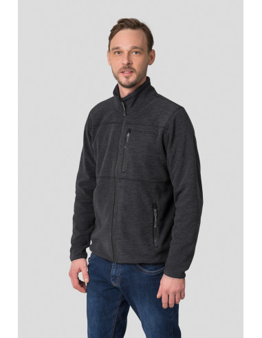 Men's everyday sweatshirt SANTON II anthracite mel