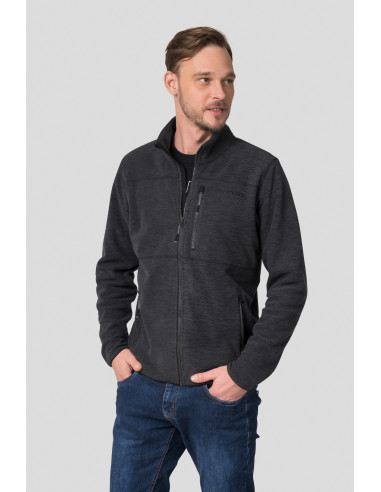 Men's everyday sweatshirt SANTON II anthracite mel