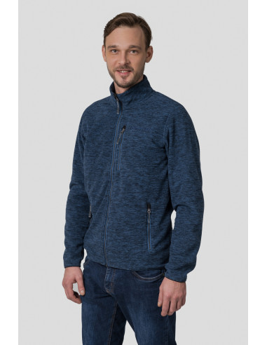 Men's everyday sweatshirt SANTON II dark denim mel