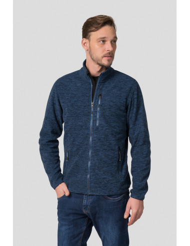 Men's everyday sweatshirt SANTON II dark denim mel