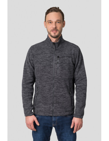 Men's everyday sweatshirt SANTON II magnet mel