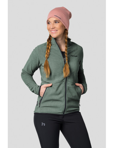 Ladies everyday sweatshirt SIANA dark forest stripe