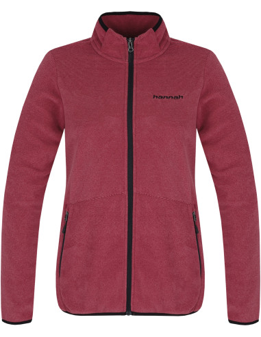 Ladies everyday sweatshirt SIANA red bud stripe