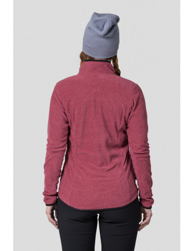 Ladies everyday sweatshirt SIANA red bud stripe