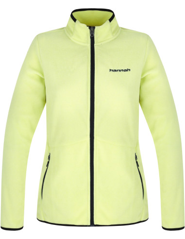 Ladies everyday sweatshirt SIANA sunny lime stripe