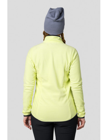 Ladies everyday sweatshirt SIANA sunny lime stripe