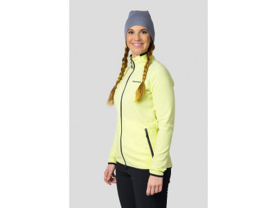 Ladies everyday sweatshirt SIANA sunny lime stripe