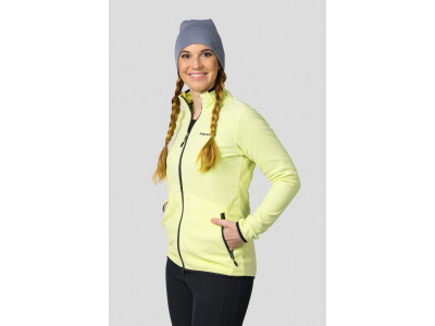 Ladies everyday sweatshirt SIANA sunny lime stripe