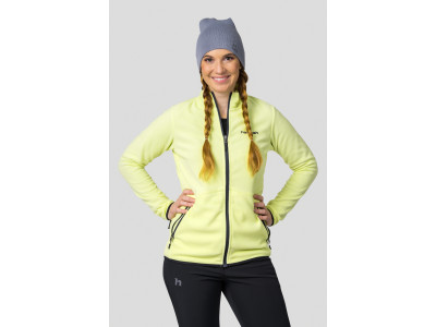 Ladies everyday sweatshirt SIANA sunny lime stripe