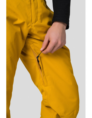 Men's ski pants SLATER golden yellow