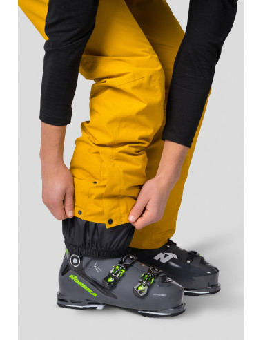 Men's ski pants SLATER golden yellow