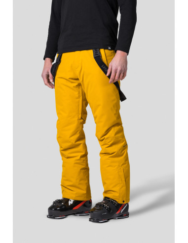 Men's ski pants SLATER golden yellow
