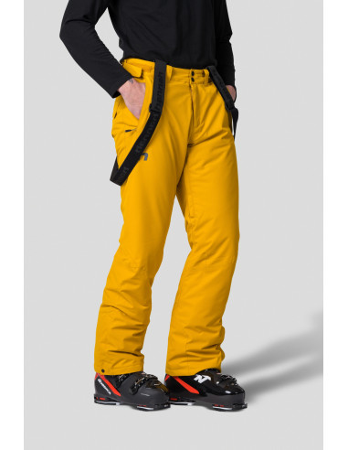 Men's ski pants SLATER golden yellow