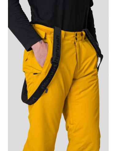 Men's ski pants SLATER golden yellow