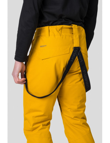 Men's ski pants SLATER golden yellow