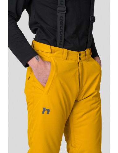 Men's ski pants SLATER golden yellow