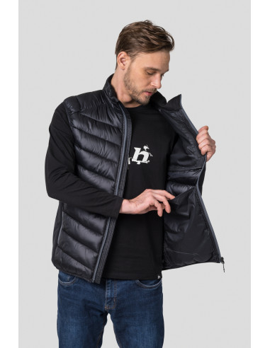 Men's everyday vest STOWE II anthracite