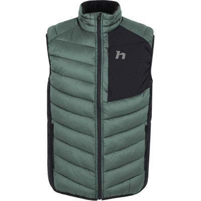 Men's everyday vest STOWE II dark forest / anthracite