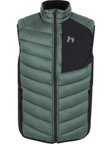 Men's everyday vest STOWE II dark forest / anthracite