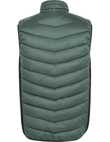 Men's everyday vest STOWE II dark forest / anthracite