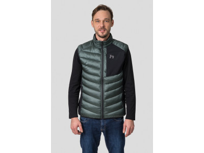 Men's everyday vest STOWE II dark forest / anthracite
