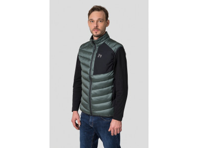 Men's everyday vest STOWE II dark forest / anthracite