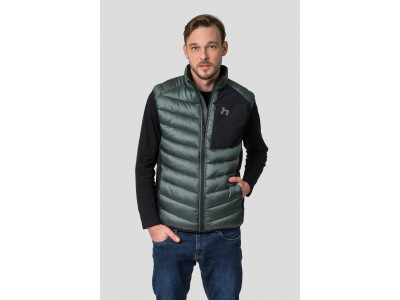 Men's everyday vest STOWE II dark forest / anthracite